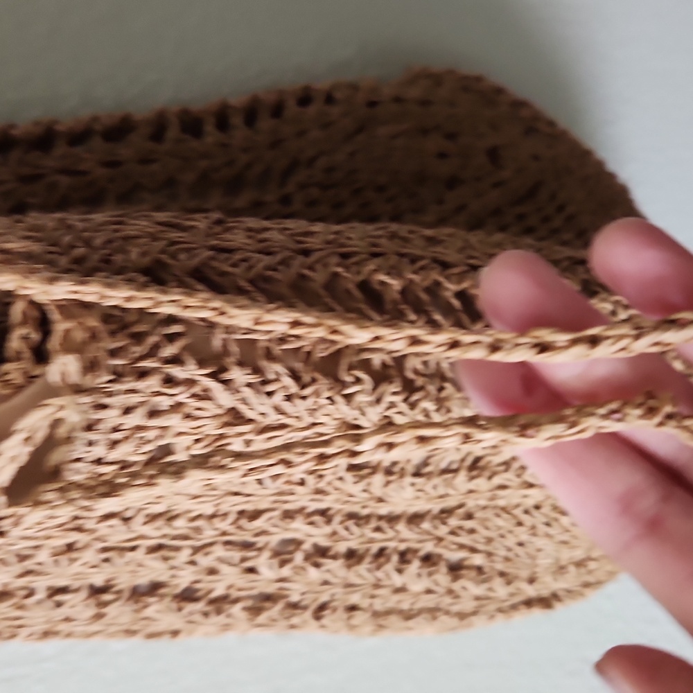 NWOT Woven Boho Crossbody Bag - Picture 9 of 9